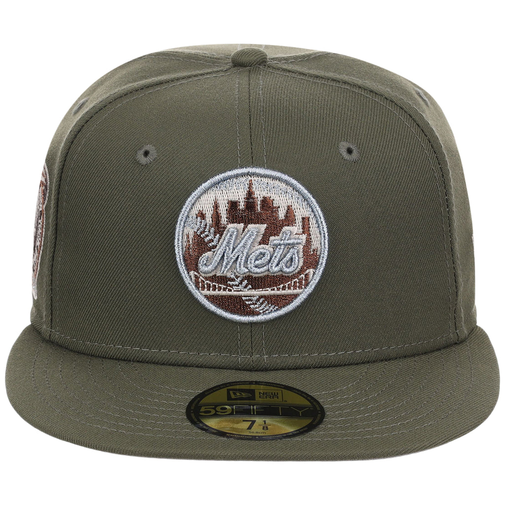 New York Mets MLB Olive Alloy New Era 59FIFTY