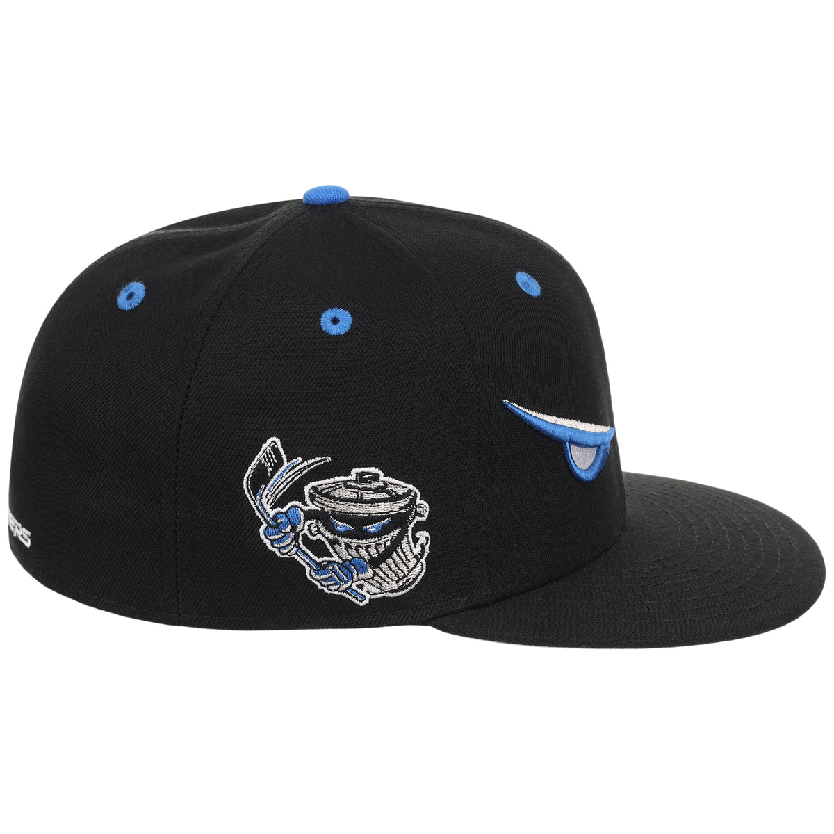Danbury Trashers Logo Fitted (Black) - The Danbury Trashers Collection