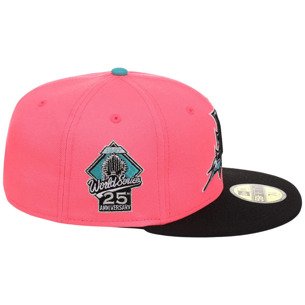 Florida Marlins MLB Flipmode 2.0 New Era 59FIFTY (Pink/Black/Gray)