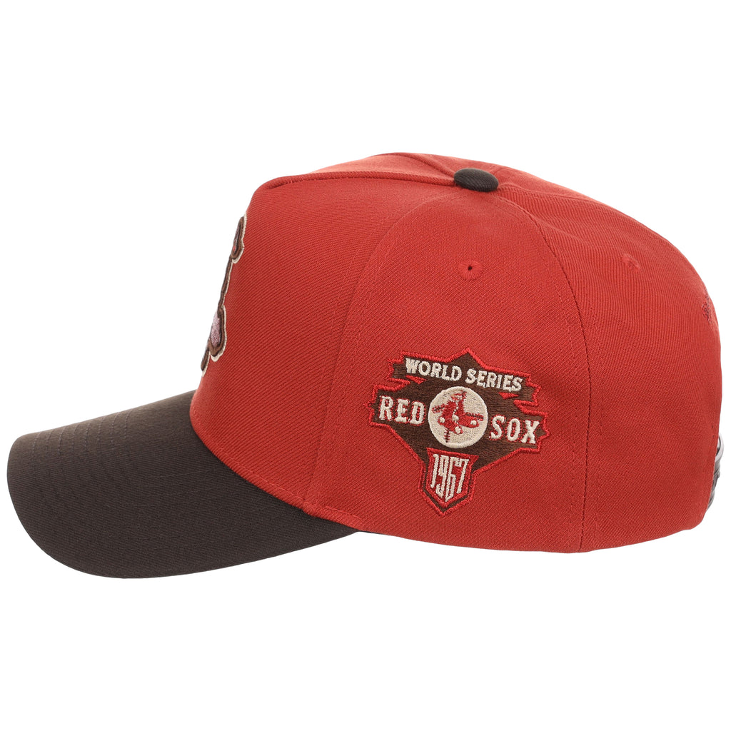 Boston Red Sox MLB Brown Stone Heat Mitcell & Ness Pro Pinch