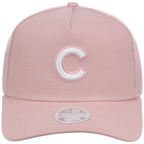 Chicago Cubs Women's New Era 9FORTY Pink A-Frame