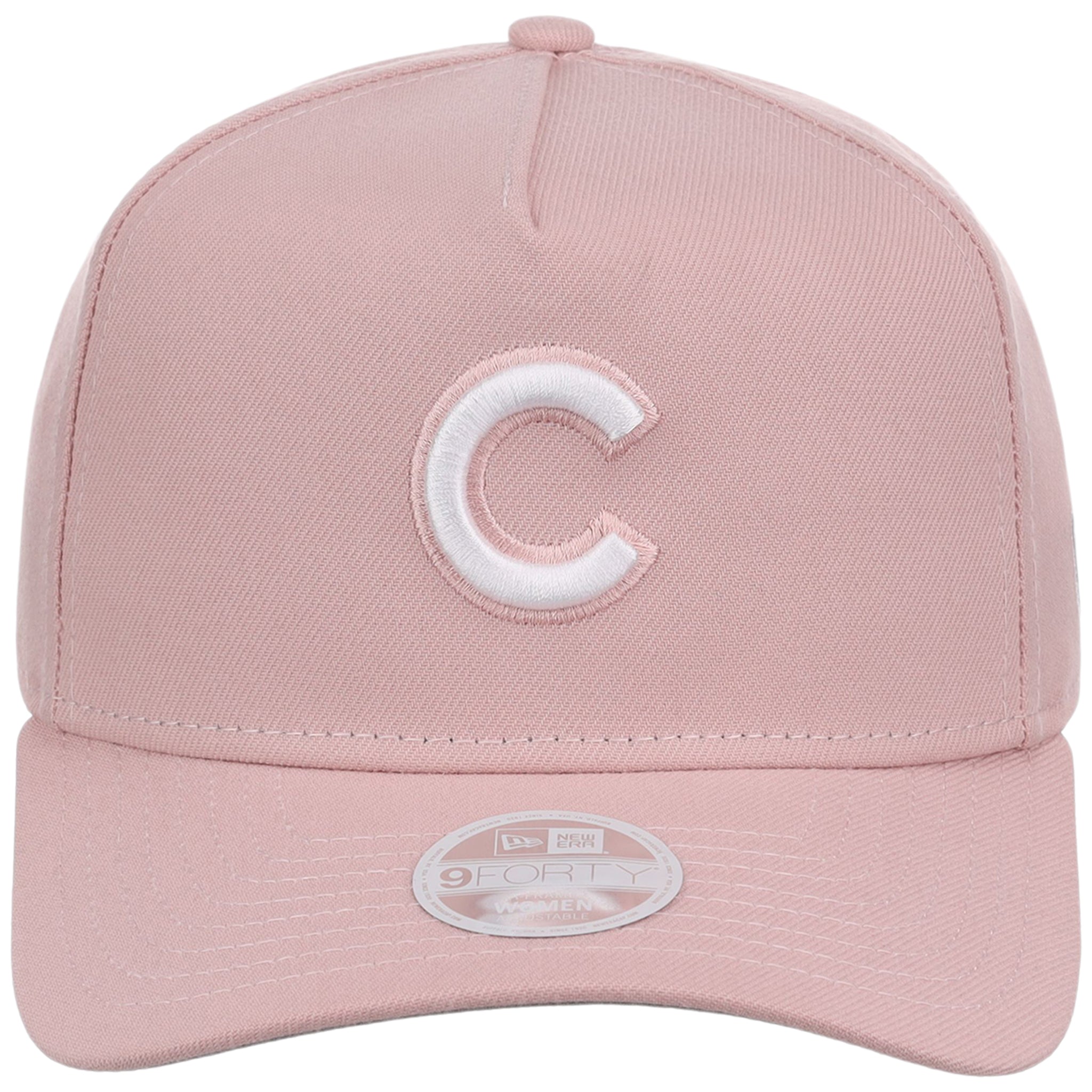 Chicago Cubs Women's New Era 9FORTY Pink A-Frame