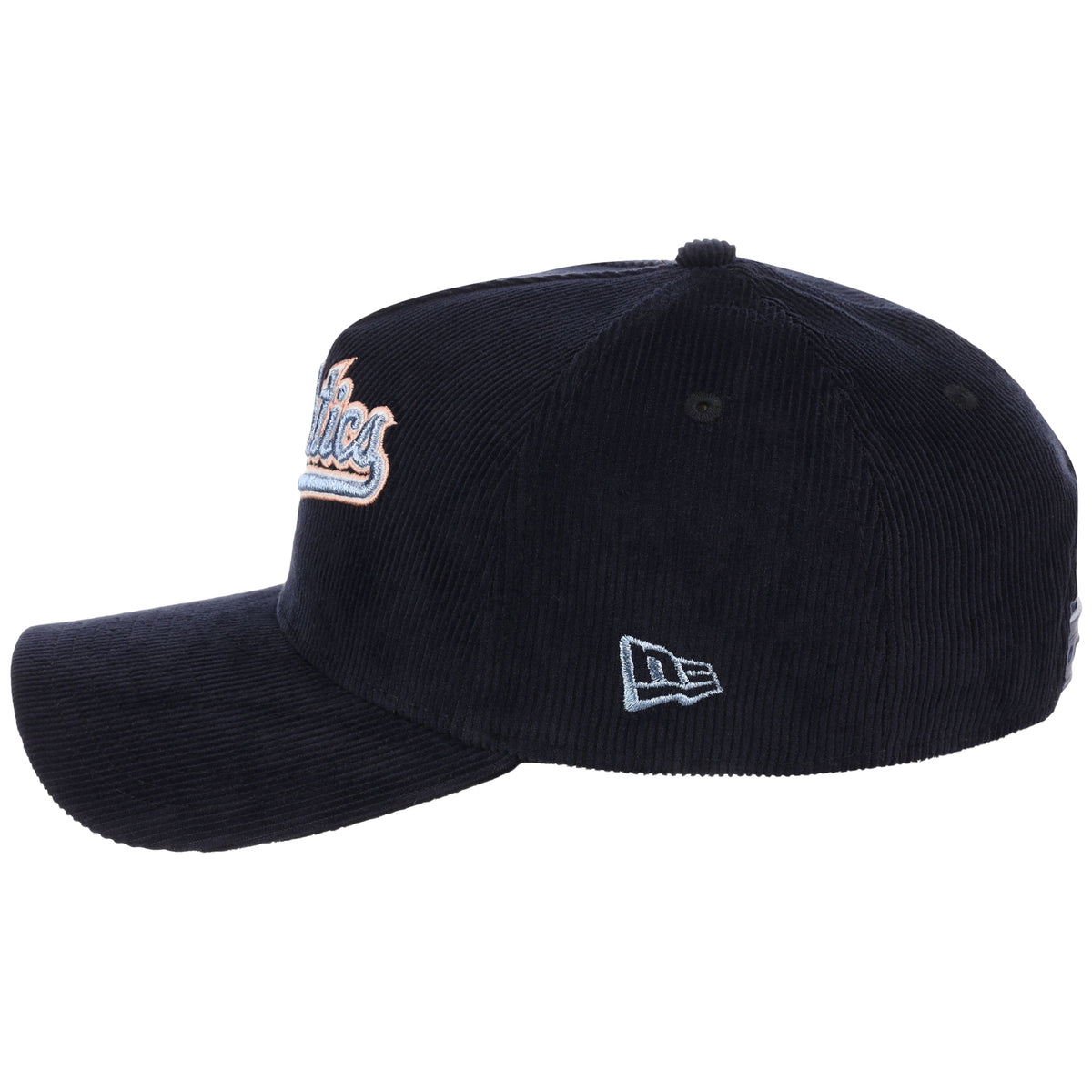 Oakland Athletics MLB Peach Ice Navy Cord New Era 9FORTY A-Frame – 6