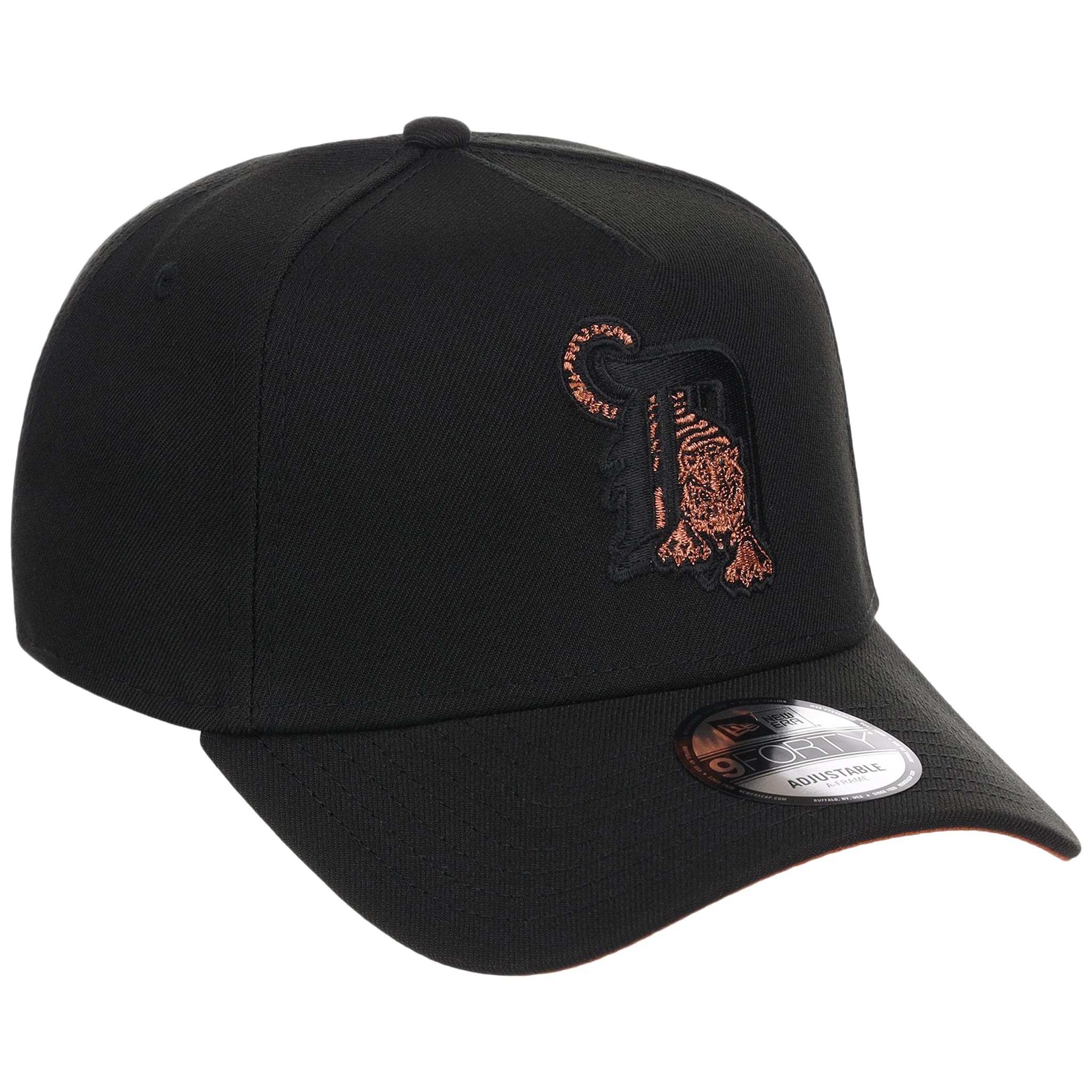 Detroit Tigers MLB Black x Rust FASHION CORE New Era 9FORTY A-Frame