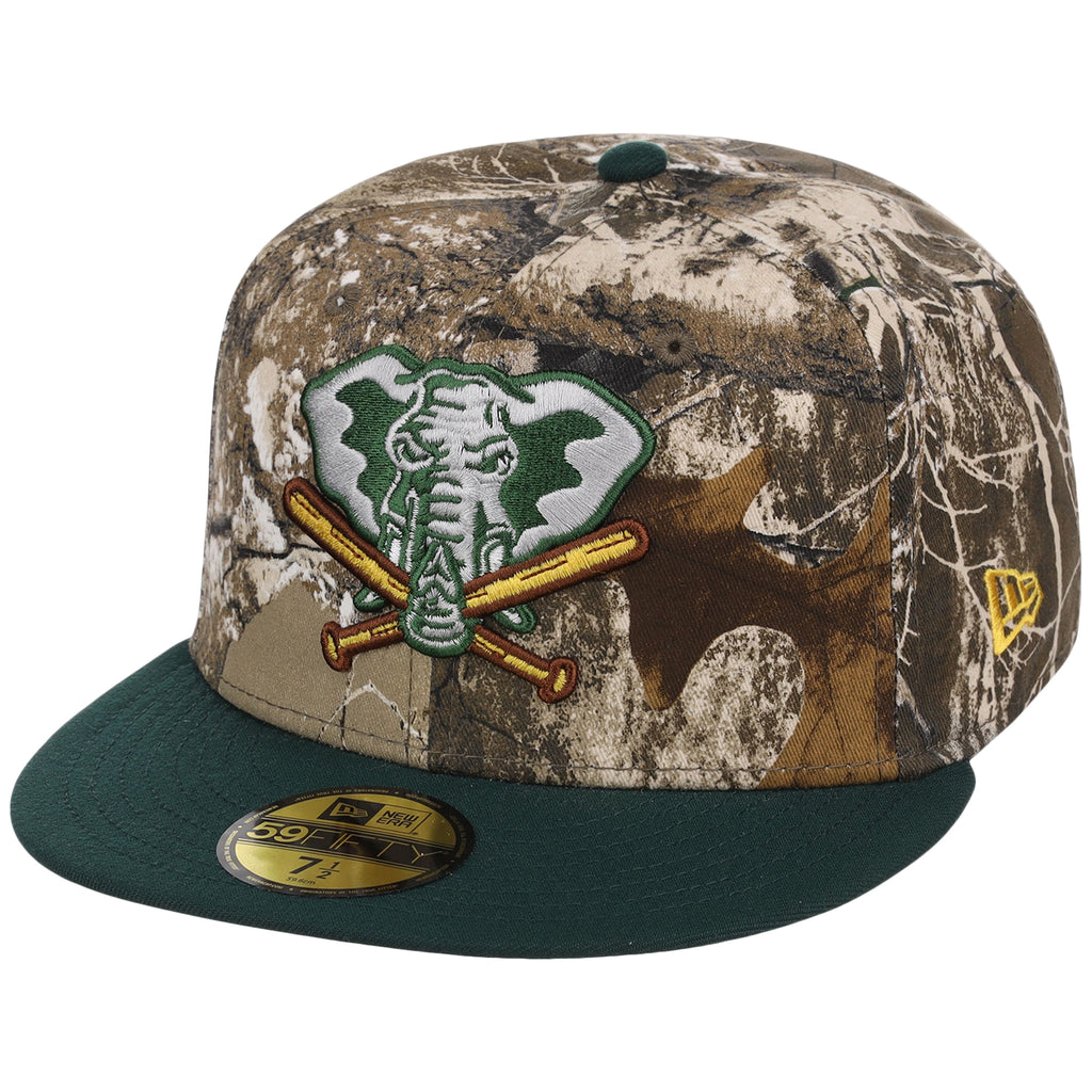 Oakland Athletics MLB Realtree OTC New Era 59FIFTY