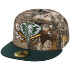 Oakland Athletics MLB Realtree OTC New Era 59FIFTY