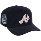 Atlanta Braves MLB Peach Ice Navy Cord New Era 9FORTY A-Frame – 1