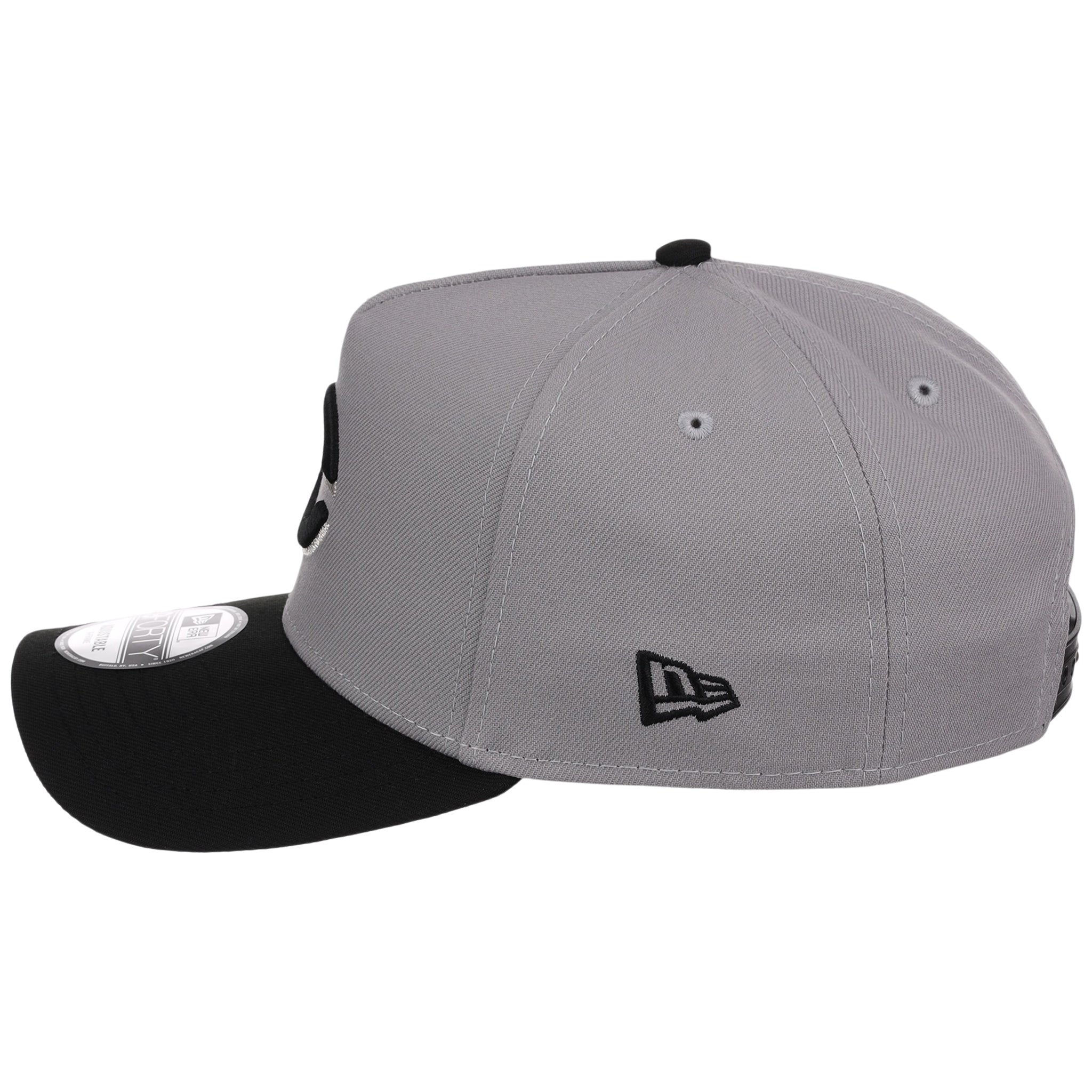 Cincinnati Reds MLB Gray x Black FASHION CORE New Era 9FORTY A-Frame