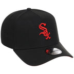 Chicago White Sox MLB Black x Red FASHION CORE New Era 9FORTY A-Frame