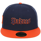 San Diego Padres Variety Pack New Era 59FIFTY (Navy/Orange) – 5
