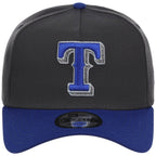 Texas Rangers MLB Graphite x Royal FASHION CORE New Era 9FORTY A-Frame
