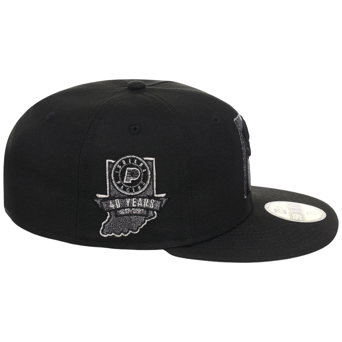 Indiana Pacers NBA Liquid Titanium New Era 59FIFTY