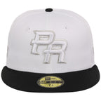 Puerto Rico Crown the Country New Era 59FIFTY (White/Black)