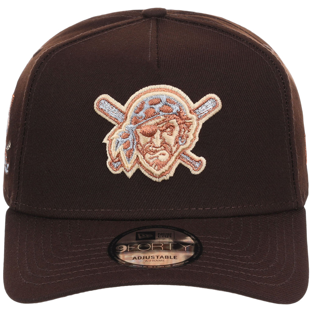 Pittsburgh Pirates MLB Frosted Bark New Era 9FORTY A-Frame