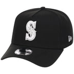 Seattle Mariners MLB Black x White FASHION CORE New Era 9FORTY A-Frame