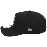 Atlanta Braves MLB Black x Lavender FASHION CORE New Era 9FORTY A-Frame