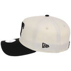 Texas Rangers Women's New Era 9FORTY Chrome x Black A-Frame