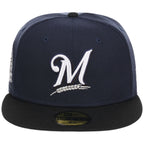 Milwaukee Brewers Stitched in Fear New Era 59FIFTY
