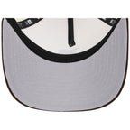 Milwaukee Brewers MLB Chrome x Burnt Wood FASHION CORE New Era 9FORTY A-Frame