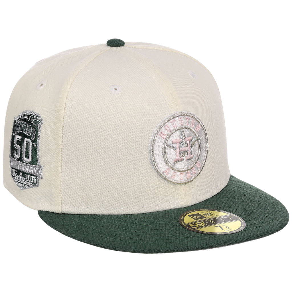 Houston Astros Julieta 2.0 'The Chapters' New Era 59FIFTY Collection (Chrome/Pine)