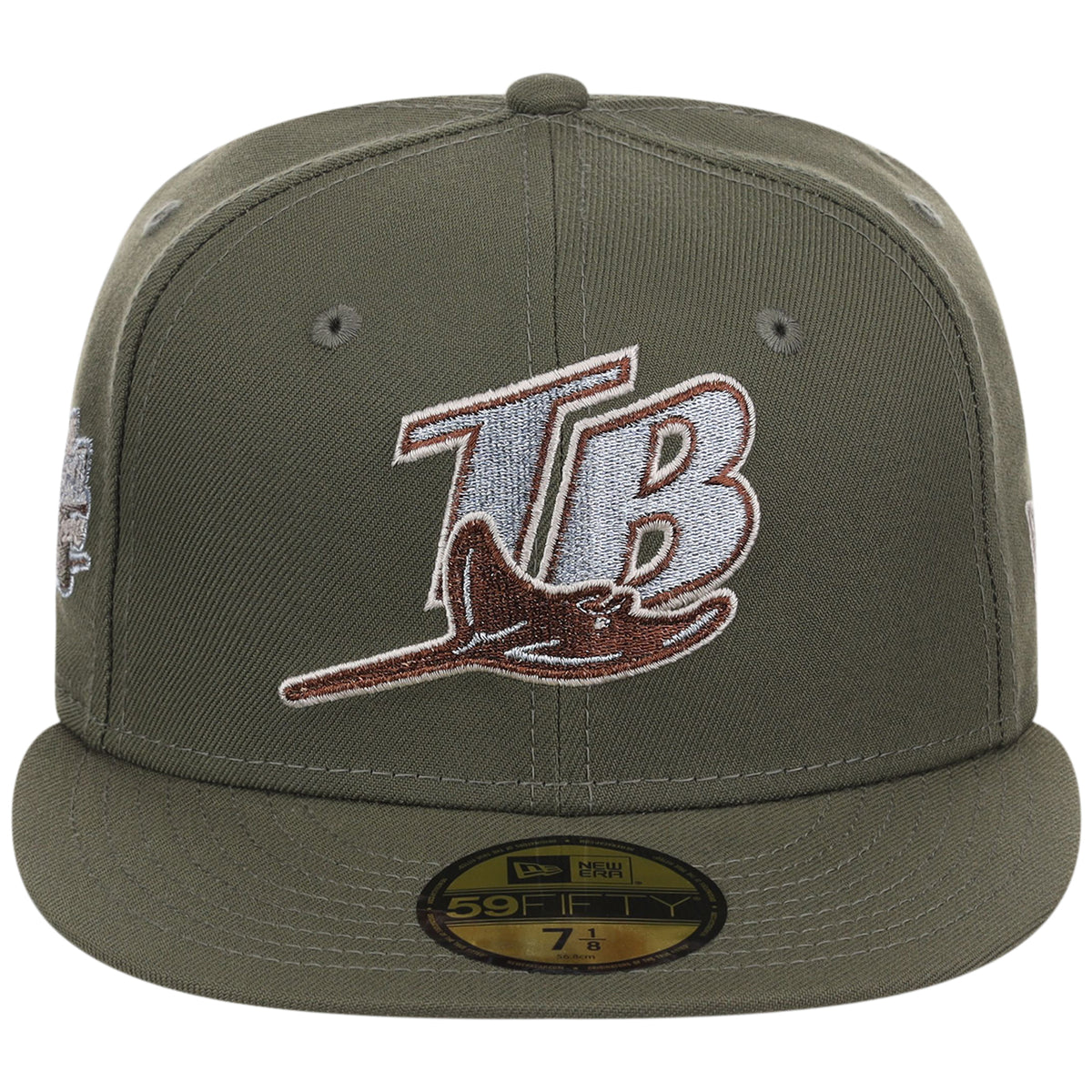 Tampa Bay Rays MLB Olive Alloy New Era 59FIFTY