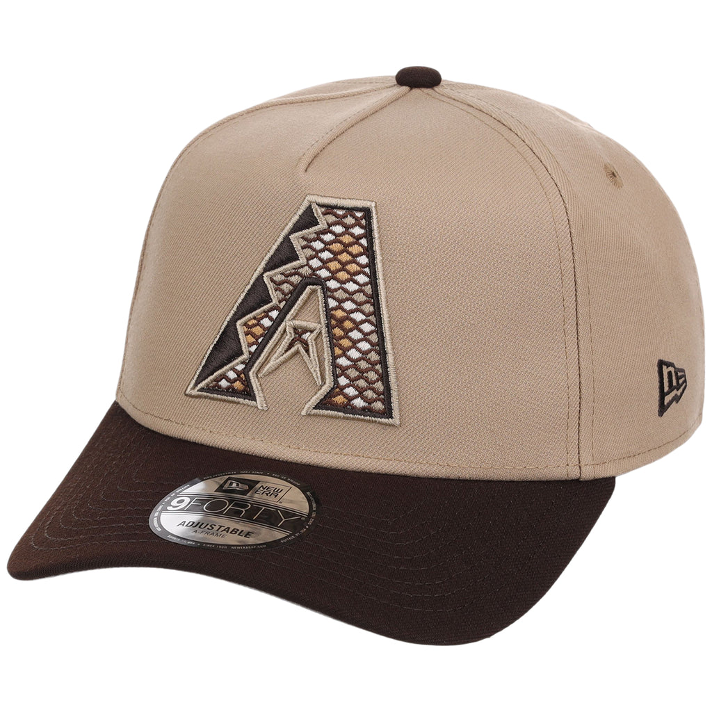 Arizona Diamondbacks Phoenix Crown the City New Era 9FORTY A-Frame (Camel/Dark Brown)