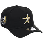 Houston Astros MLB Black Dome New Era 9FORTY A-Frame
