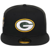 Green Bay Packers NFL Black Dome New Era 59FIFTY