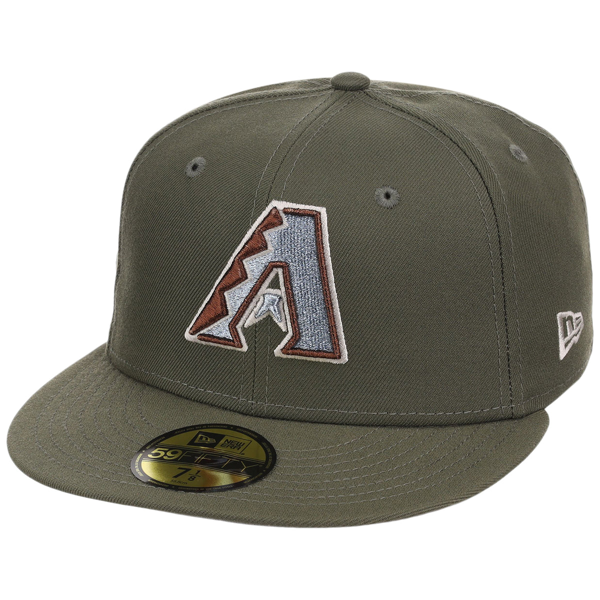 Arizona Diamondbacks MLB Olive Alloy New Era 59FIFTY