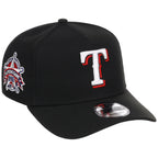 Texas Rangers MLB Black Dome New Era 9FORTY A-Frame