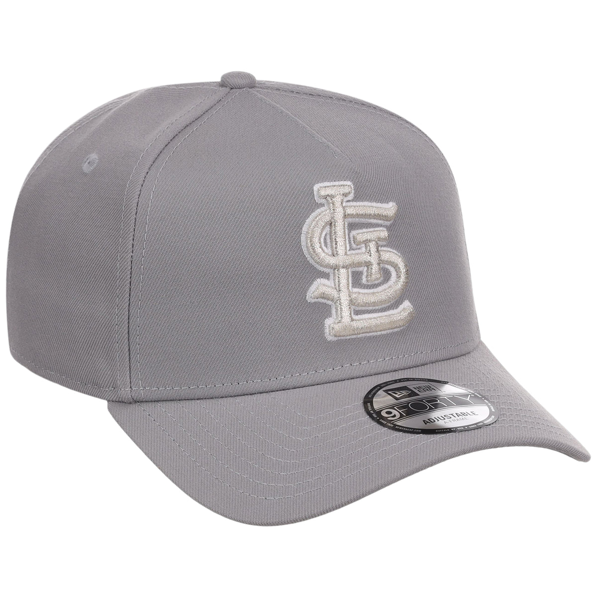 St. Louis Cardinals MLB Gray x White FASHION CORE New Era 9FORTY A-Frame