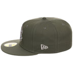 Texas Rangers MLB Olive Alloy New Era 59FIFTY