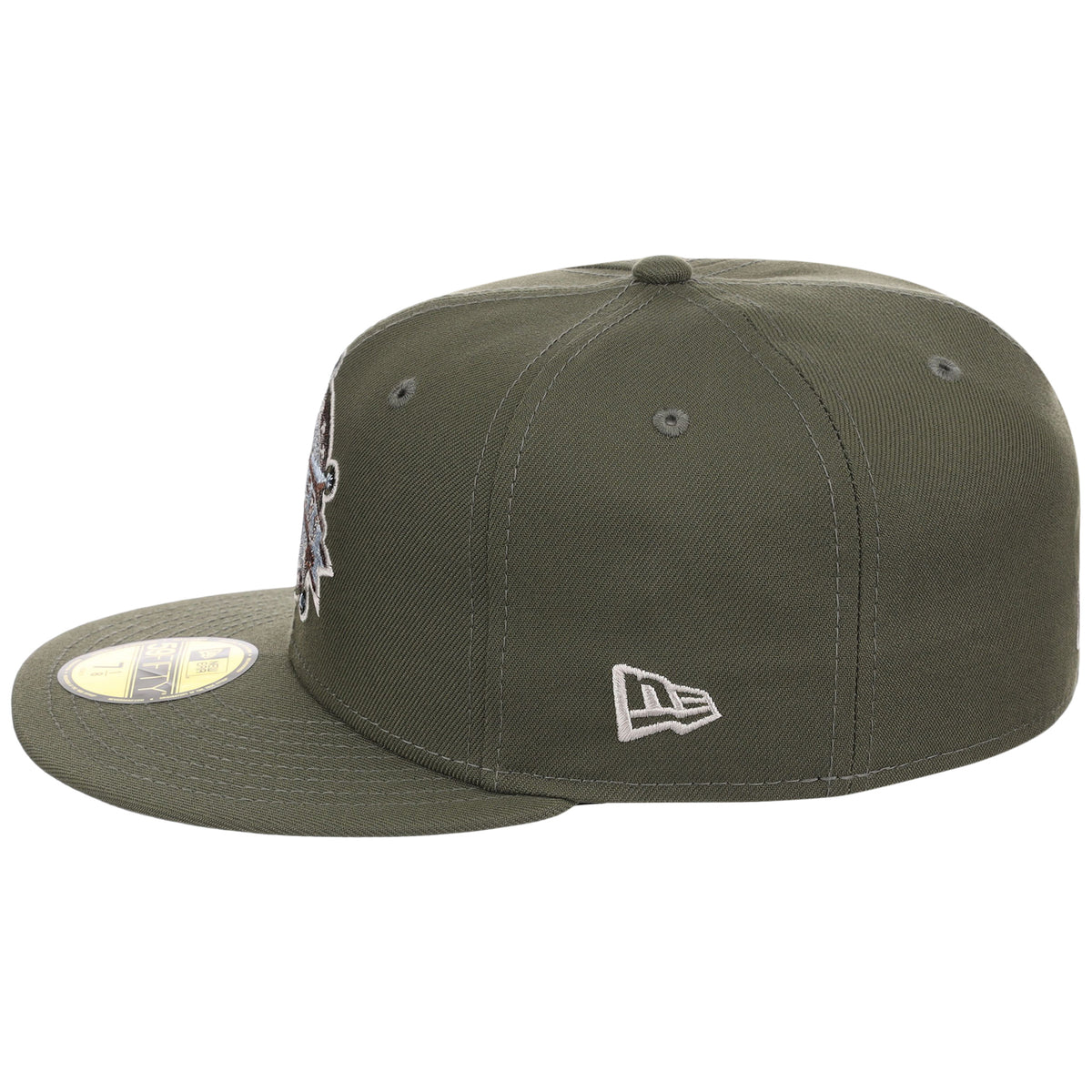Texas Rangers MLB Olive Alloy New Era 59FIFTY