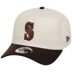Seattle Mariners MLB Chrome x Burnt Wood FASHION CORE New Era 9FORTY A-Frame