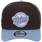 Minnesota Twins MLB Driftwood Fade New Era 9FORTY A-Frame