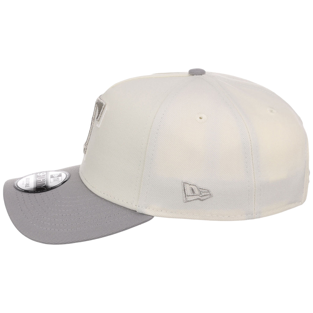Texas Rangers MLB Chrome x Gray FASHION CORE New Era 9FORTY A-Frame