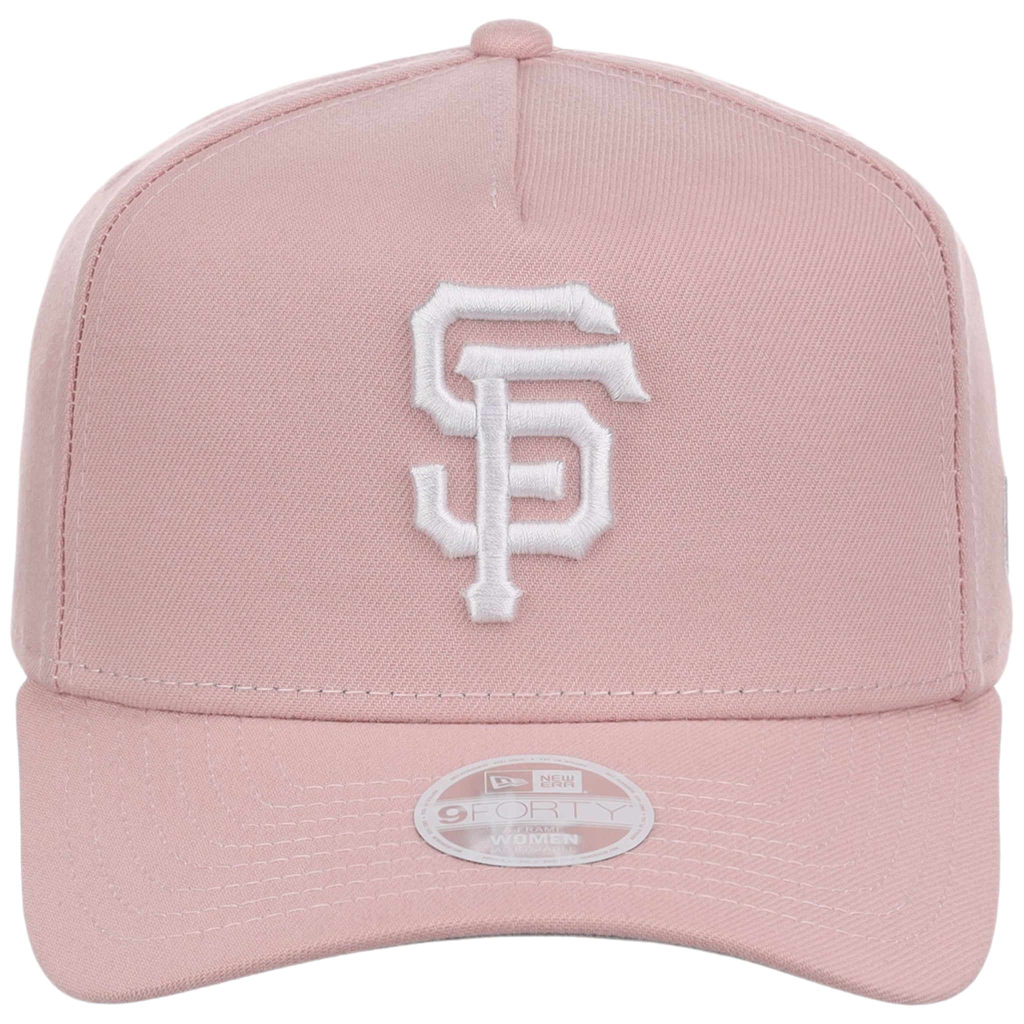 San Francisco Giants Women's New Era 9FORTY Pink A-Frame