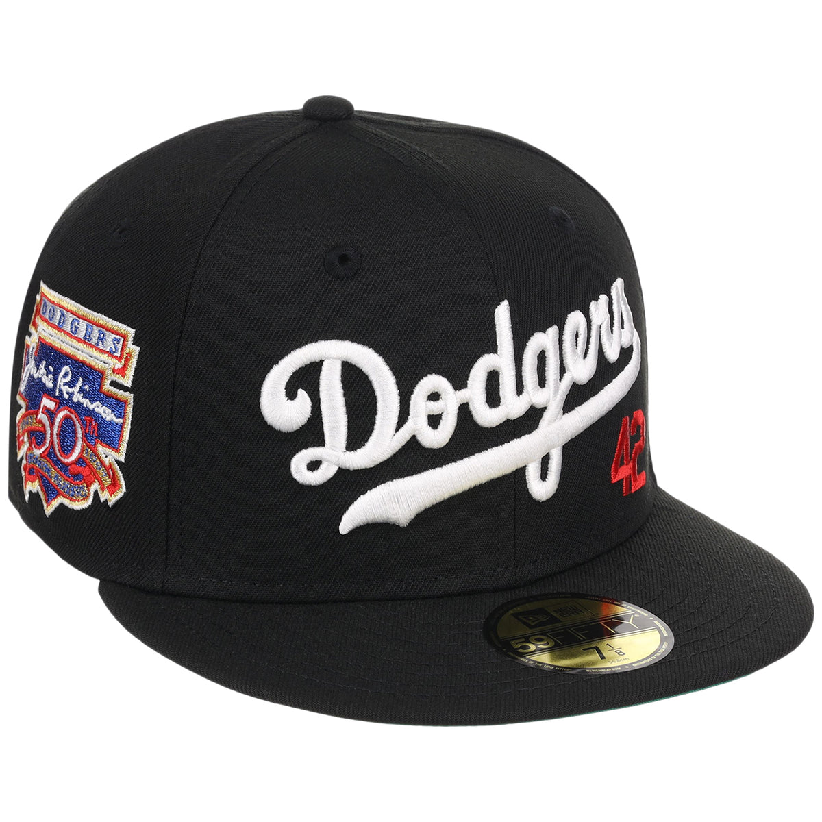 Brooklyn Dodgers Jackie Wordmark #42 (Black/Black) - Brooklyn Takeover Variety Pack