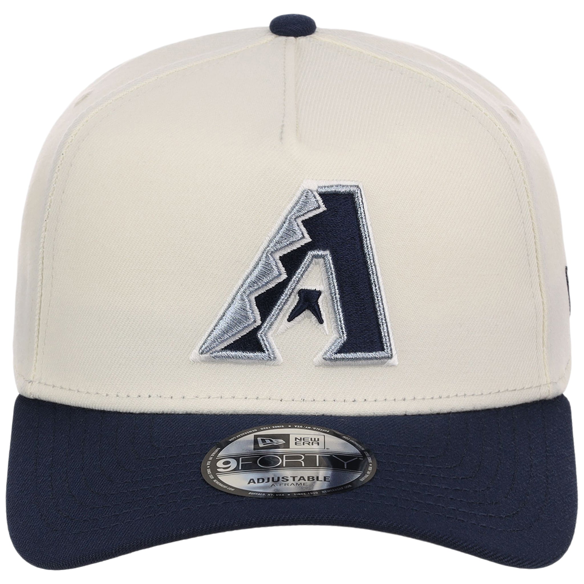 Arizona Diamondbacks MLB Chrome x Navy FASHION CORE New Era 9FORTY A-Frame