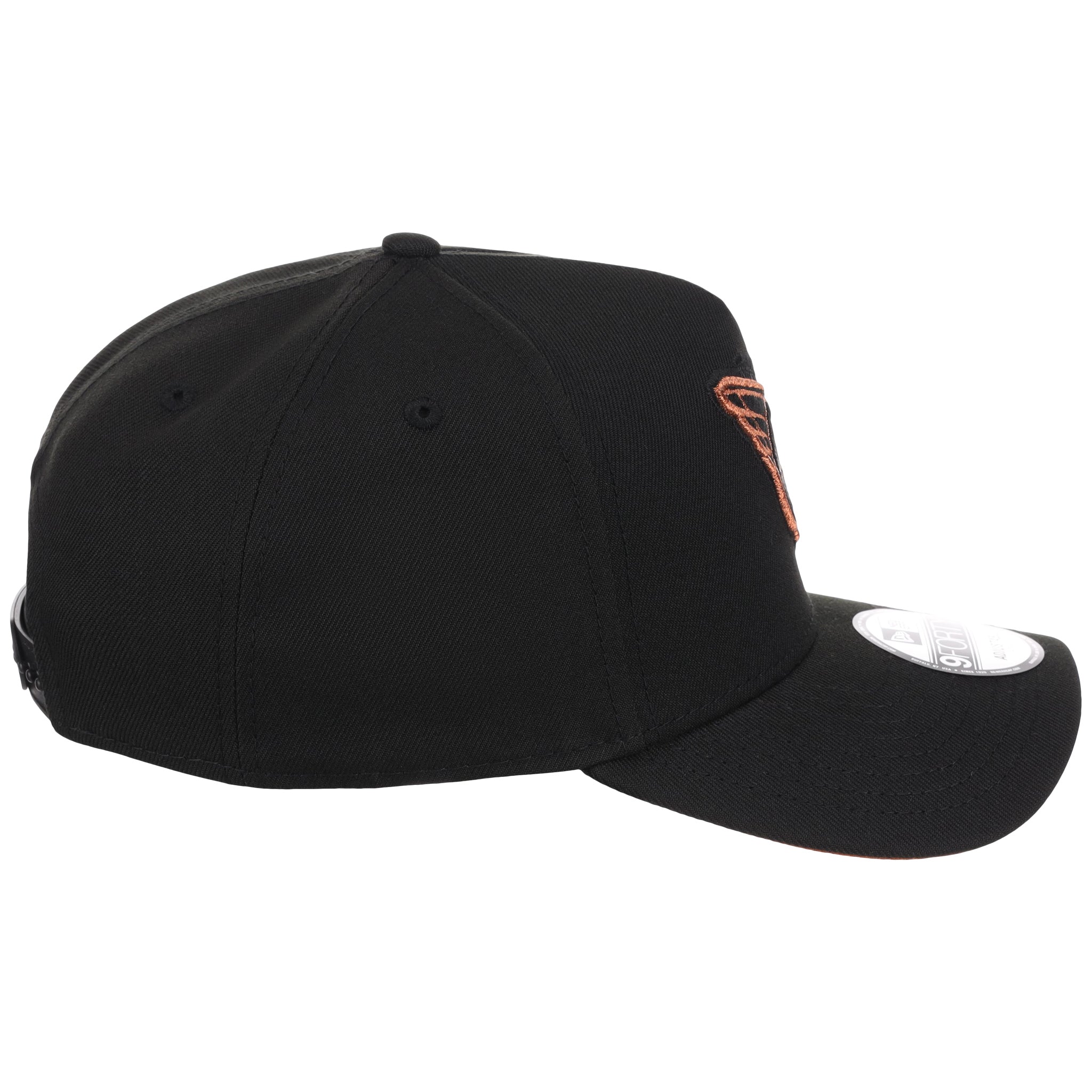 Cleveland Guardians MLB Black x Rust FASHION CORE New Era 9FORTY A-Frame