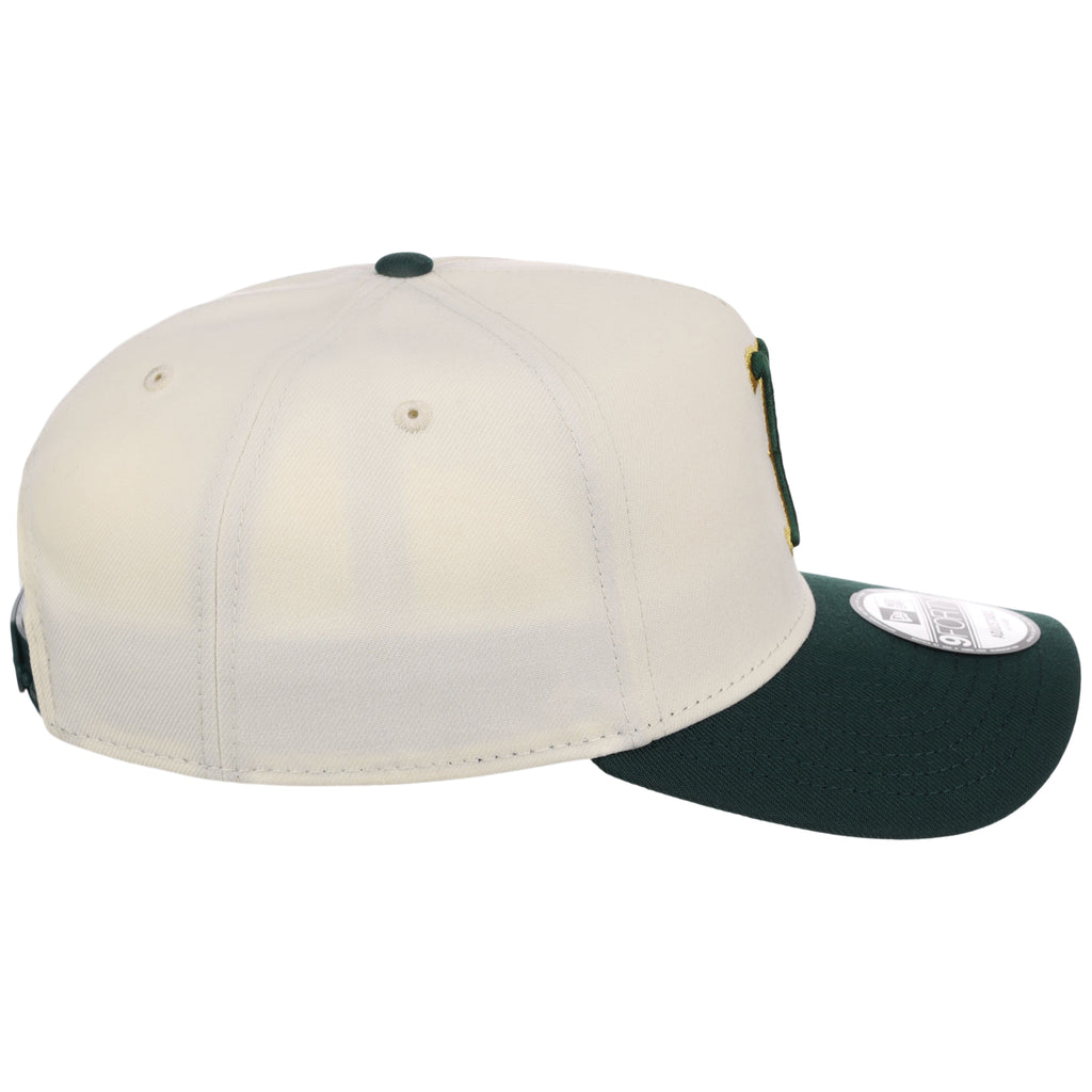 Boston Red Sox MLB Chrome x Dark Green FASHION CORE New Era 9FORTY A-Frame