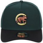 Chicago Cubs MLB Dark Green x Black FASHION CORE New Era 9FORTY A-Frame