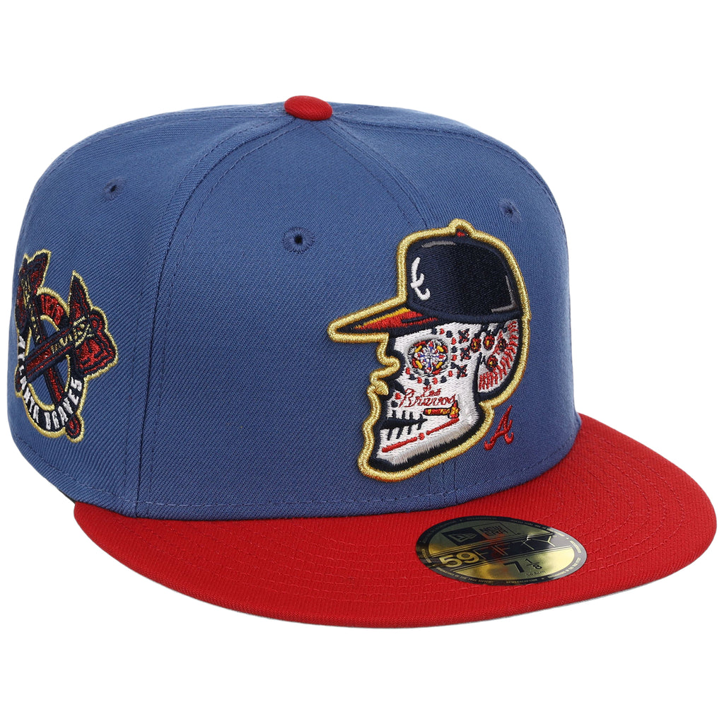 Atlanta Braves Skull Atlanta Crown the City New Era 59FIFTY