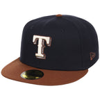 Texas Rangers MLB Navy Auburn New Era 59FIFTY