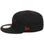Anaheim Angels New Era 59FIFTY (Black/Black)