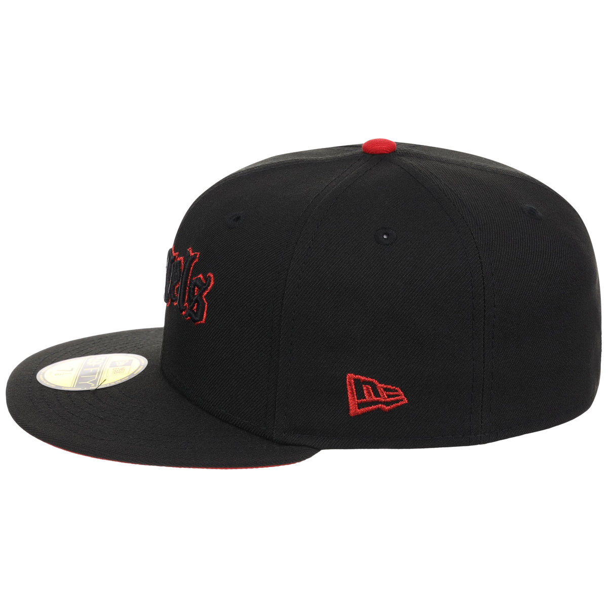 Anaheim Angels New Era 59FIFTY (Black/Black)