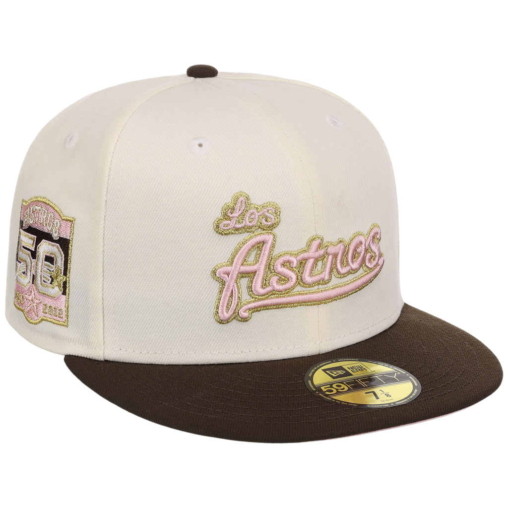 Houston Astros Julieta 2.0 'The Chapters' New Era 59FIFTY Collection (Chrome/Brown)