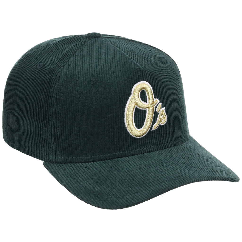 Baltimore Orioles MLB Dark Green Cord FASHION CORE New Era 9FORTY A-Frame