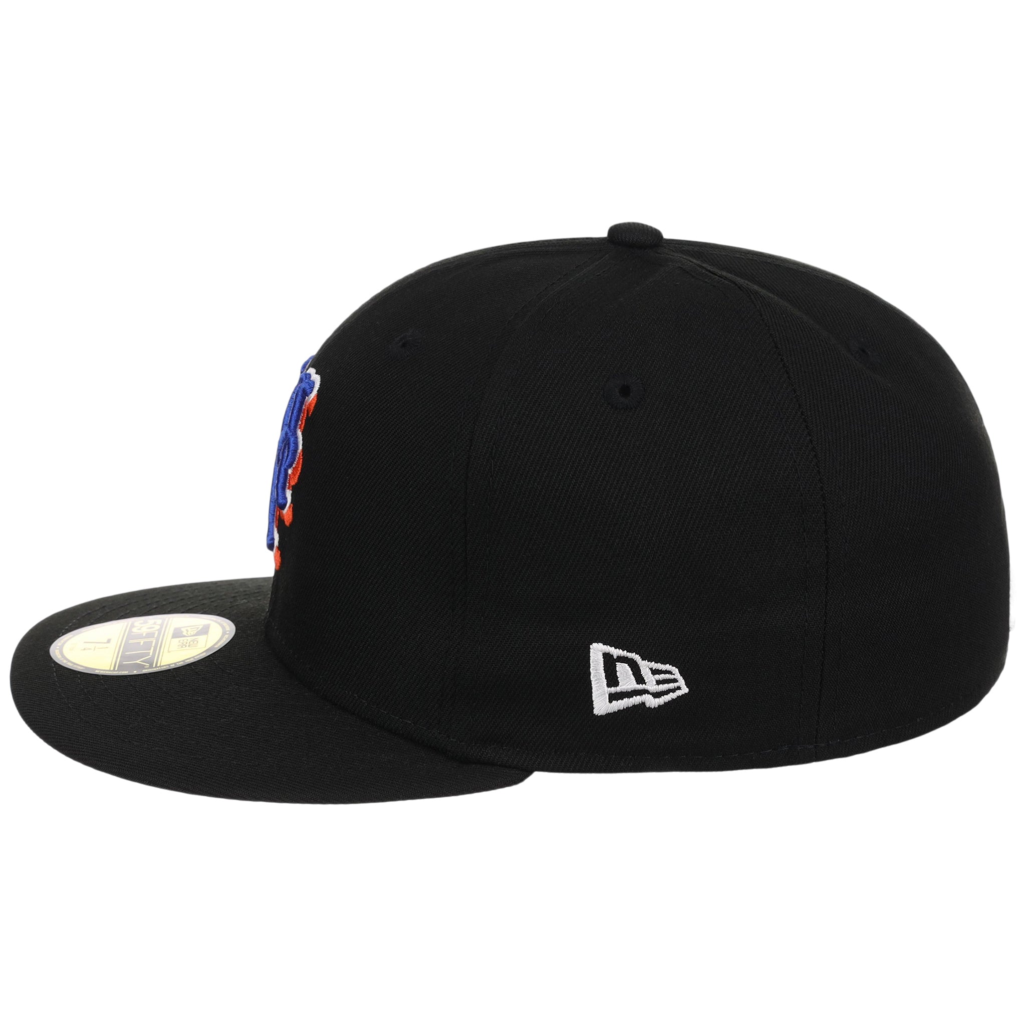 New York Mets MLB Cooperstown Authentic Collection New Era 59FIFTY (Black/Black)