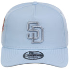 San Diego Padres MLB Glacial Blue New Era 9FORTY A-Frame